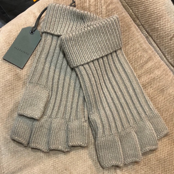 ALL SAINTS Fingerless Gloves - Picture 2 of 4